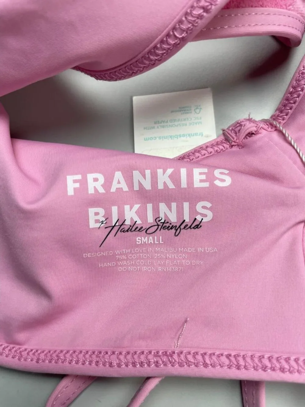 Frankies Bikinis Cover Terry Top